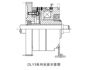DLY3牙嵌式电磁离合器